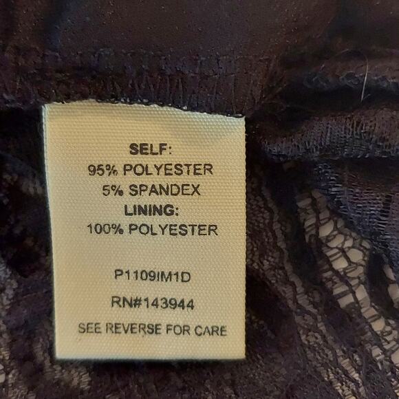 California Gypsy Plus Size 3X Sleeveless Lace High Low Top Boho Festival Grunge - Picture 7 of 8